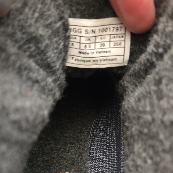 UGG Marais Plaid Waterproof Wool Lined Pull On Boots 1001797 Women's Size 8 - Picture 10 of 13